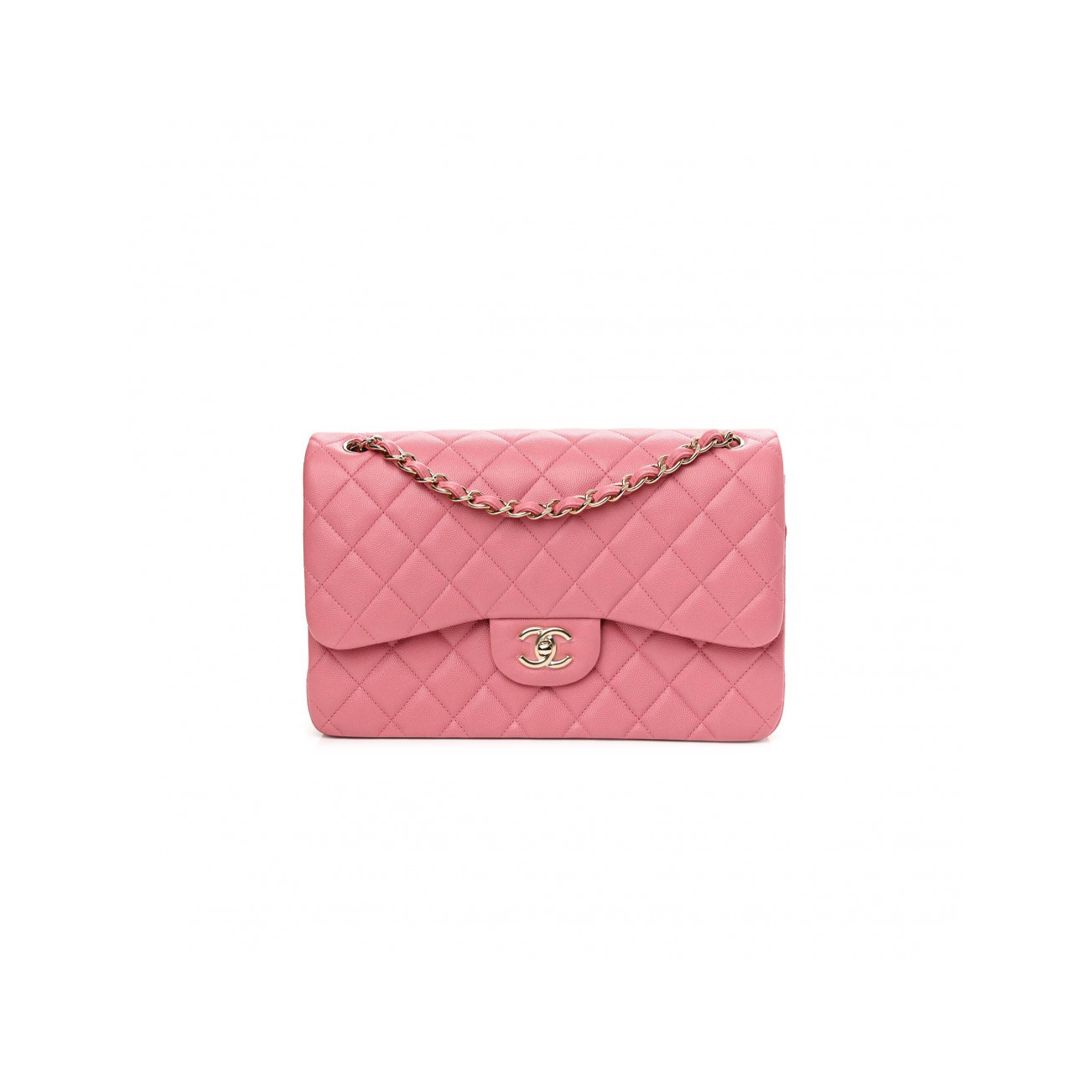 CHANEL CAVIAR QUILTED JUMBO DOUBLE FLAP 1122494 (30*20*9cm)